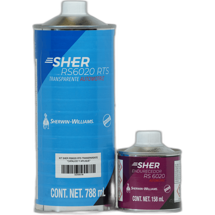 Kit RTS Transparente RS6020 Catalice Y Aplique Sherwin Williams