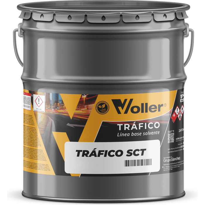 Pintura para Tráfico Base Solvente SCT Voller